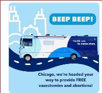 Democrats offer free curbside abortions and vasectomies at the DNC in Chicago