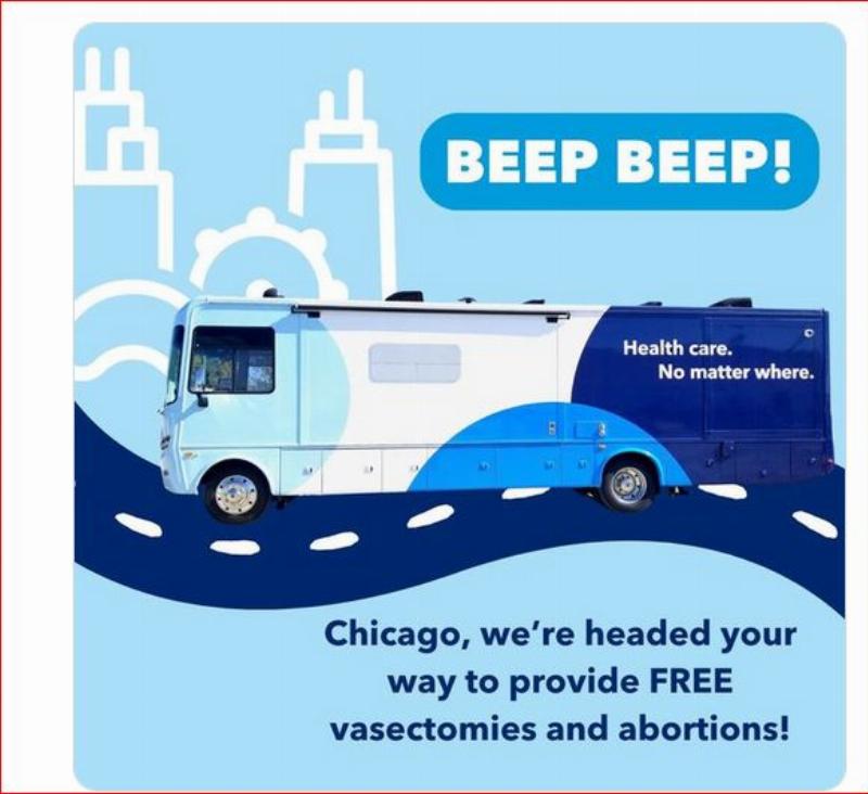 NextImg:Democrats offer free curbside abortions and vasectomies at the DNC in Chicago