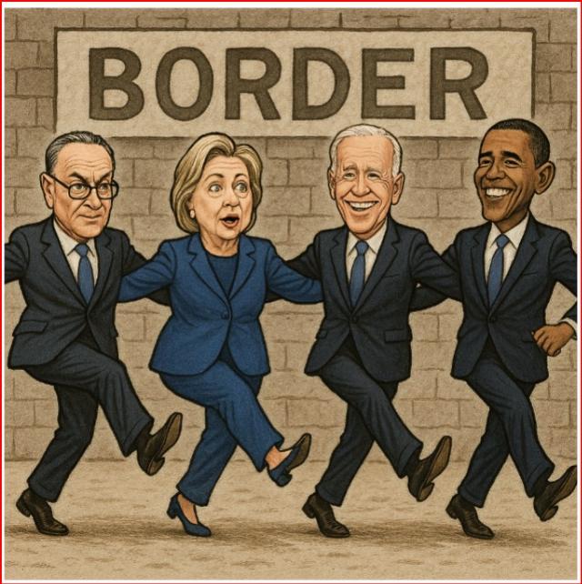 Democrats dancing
