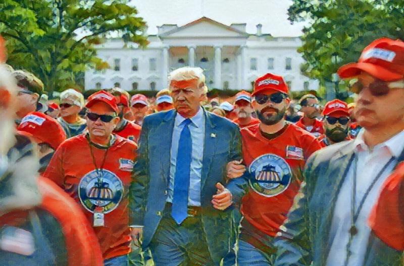 NextImg:Teamsters overwhelmingly support Trump, but the union withholds its endorsement