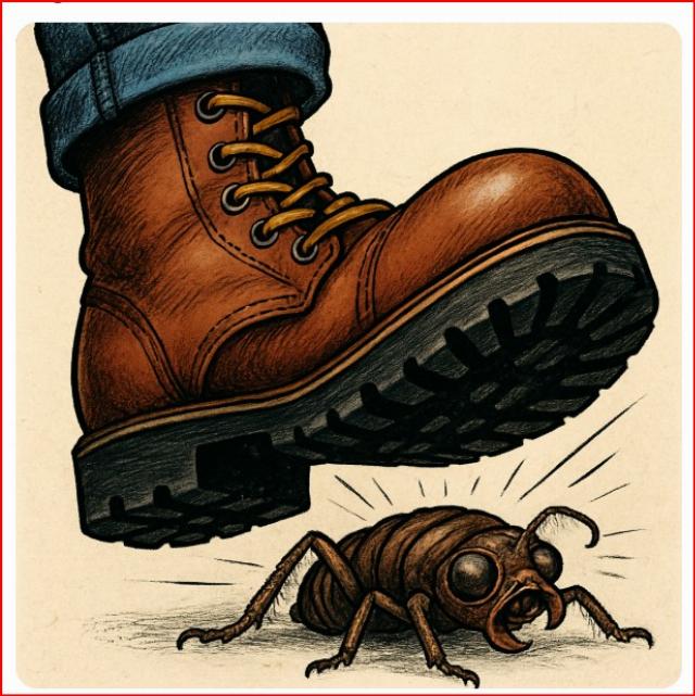 boot bug illustration