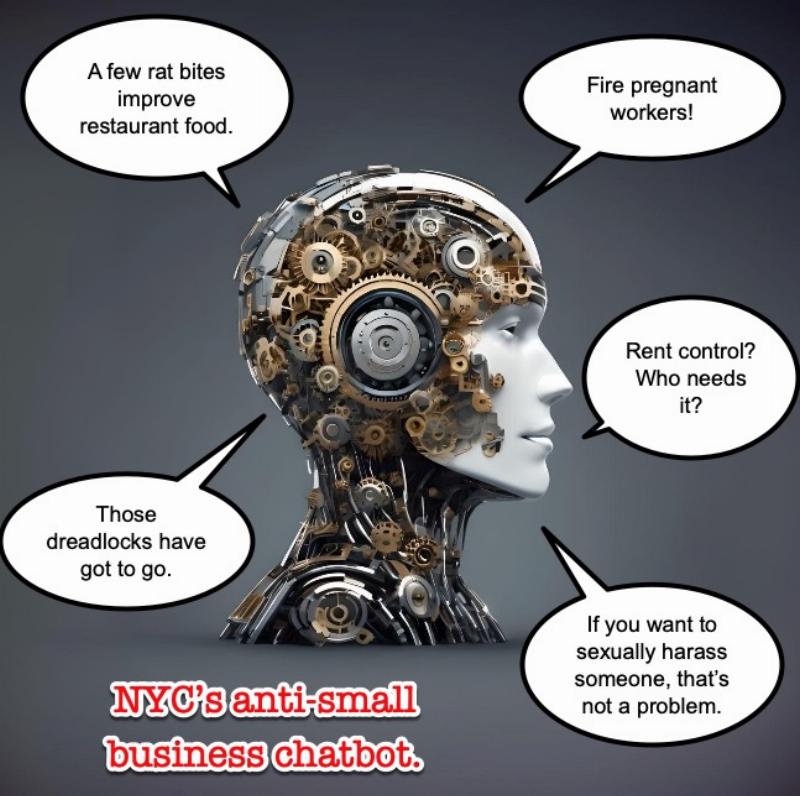 NextImg:Mayor Adams refuses to scrap NYC’s AI chatbot advising businesses to break the law