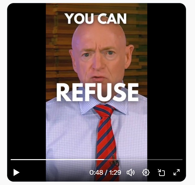 Mark Kelly, retired Navy, gets himself into big trouble for 'Seditious Six' stunt