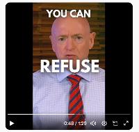 Mark Kelly, retired Navy, gets himself into big trouble for 'Seditious Six' stunt