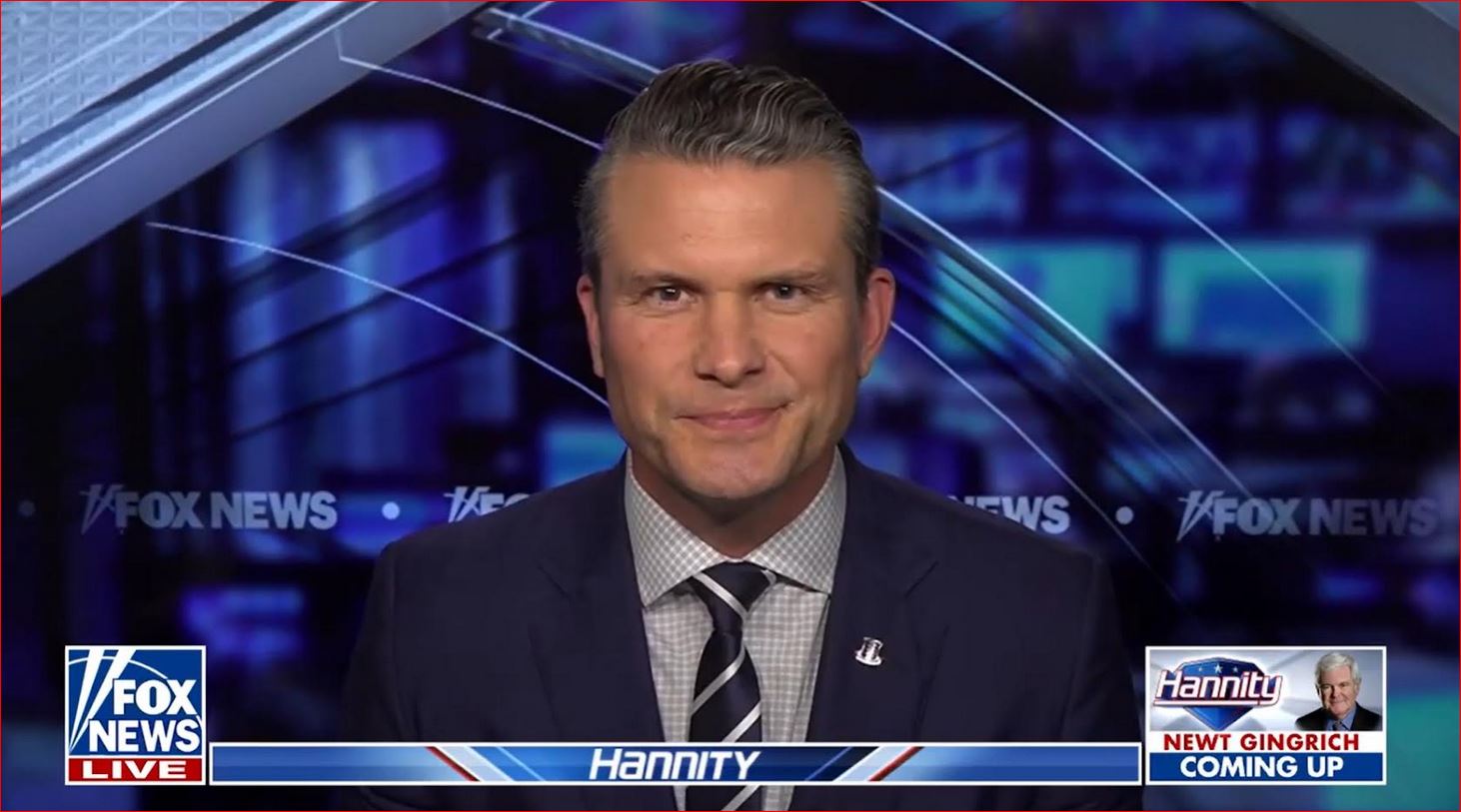 Finally, Pete Hegseth’s first interview as Department of Defense director nominee