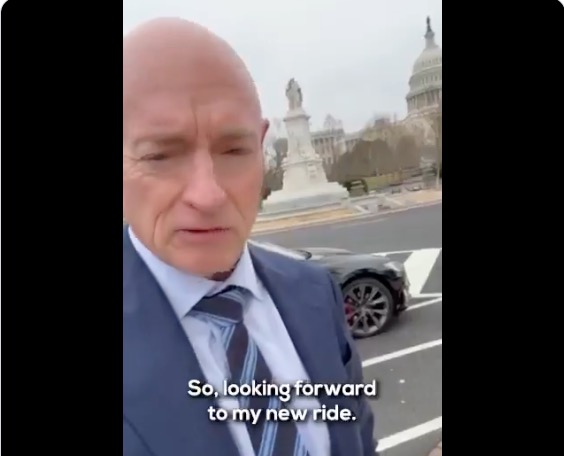Mark Kelly exposes the hypocrisy behind the Democrats’ electric vehicle fixation