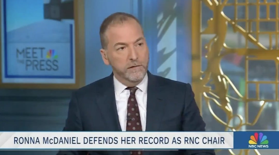 Chuck Todd's on-air rant is a reminder of the groupthink of the DC Democrat establishment
