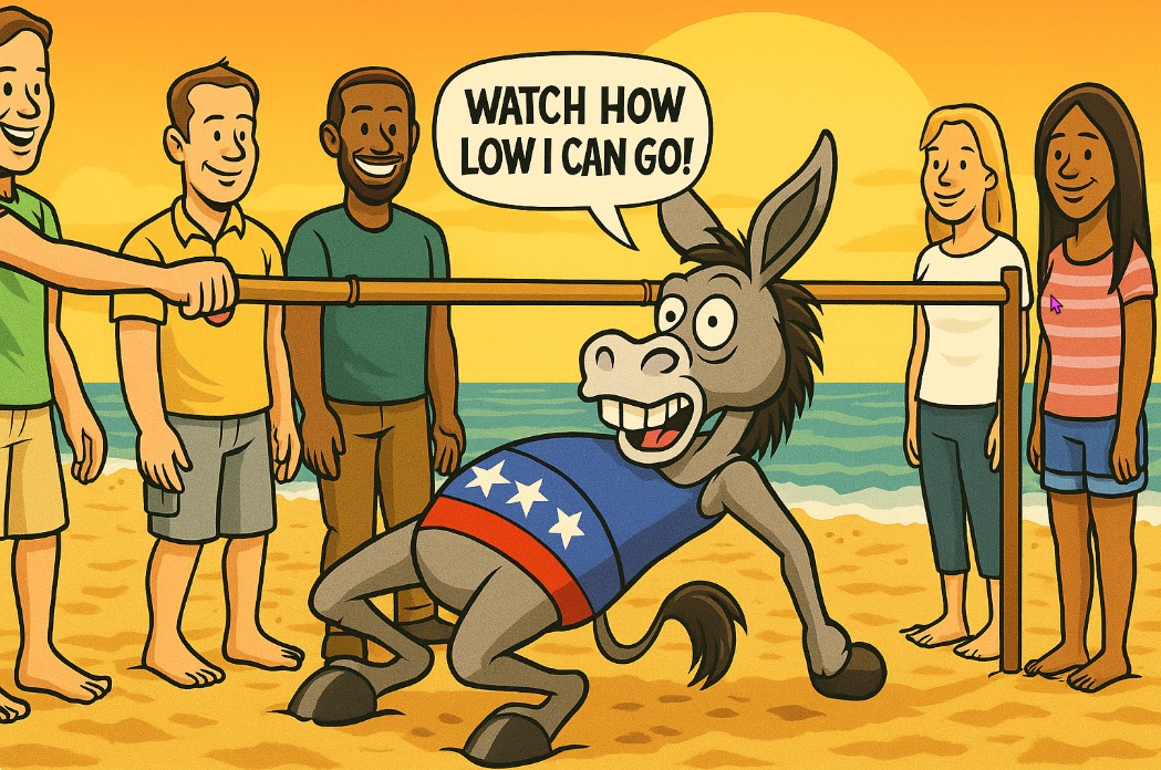 For the new Democrat party, the motto is ‘how low can you go?’
