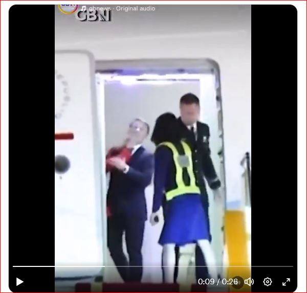 So Macron's wife couldn't even wait until behind closed doors to start slapping her husband