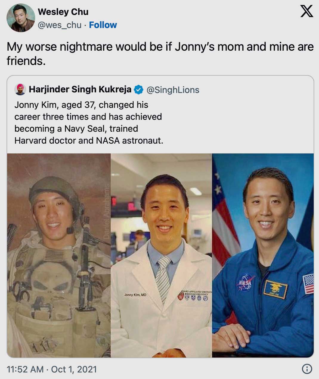 A meritorious man