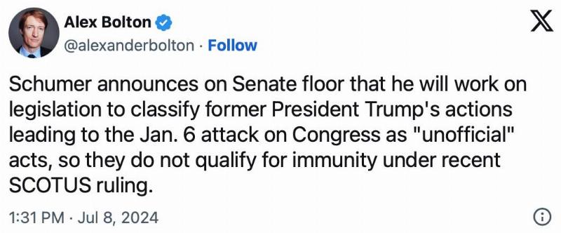 NextImg:Chuck Schumer: immunity challenged