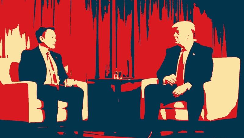 NextImg:Media loses all their marbles, claims Musk is the real president and Trump is just a puppet