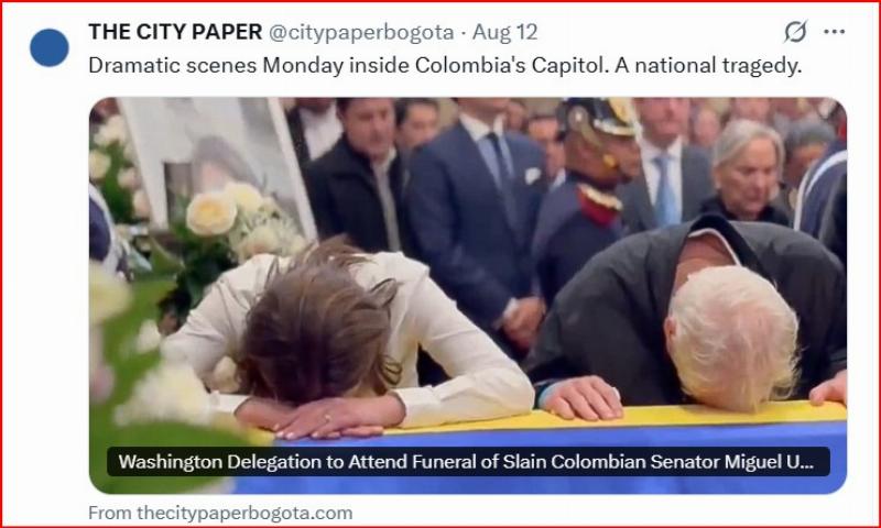 NextImg:Rubio dials it to 11 on Colombia's leftist president after slaying of conservative presidential candidate