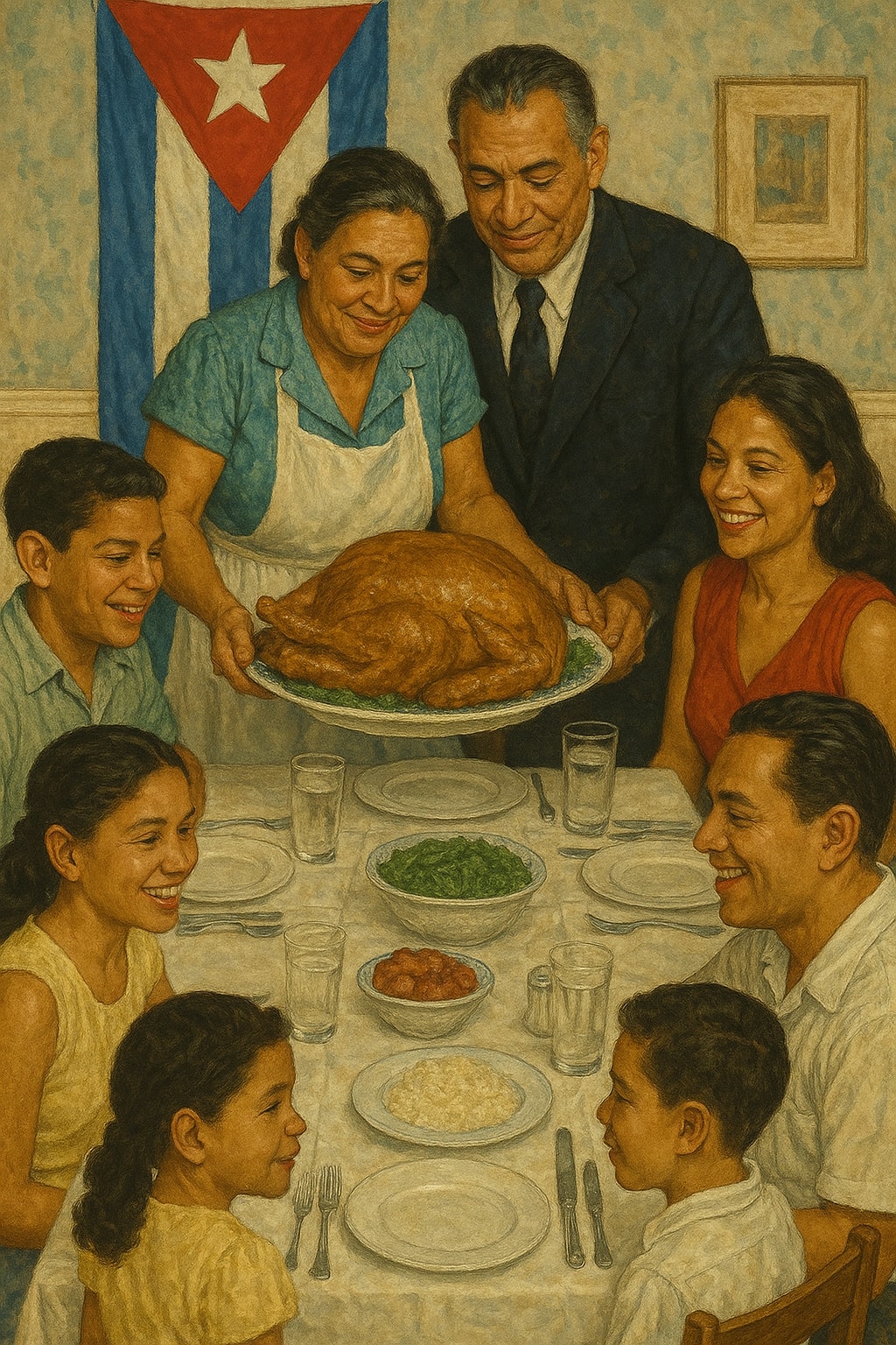 Yes, you can eat turkey with your anti-Trump college friend