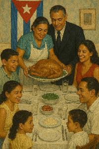 Yes, you can eat turkey with your anti-Trump college friend