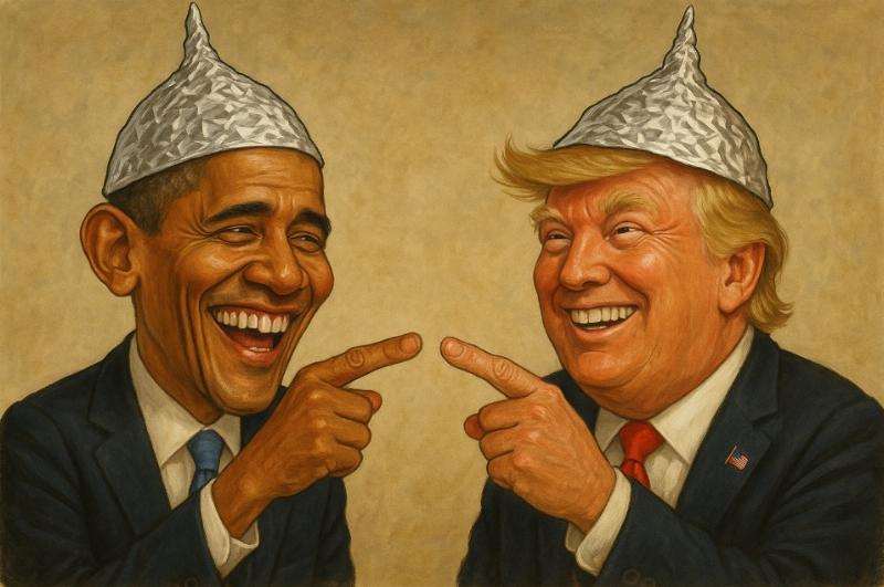 NextImg:For leftists, as between Trump and Obama, guess who’s the ‘conspiracy nut'