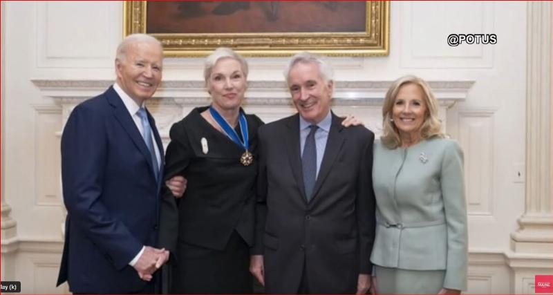 NextImg:So why did Biden decide to honor Planned Parenthood's boss with a presidential medal now?