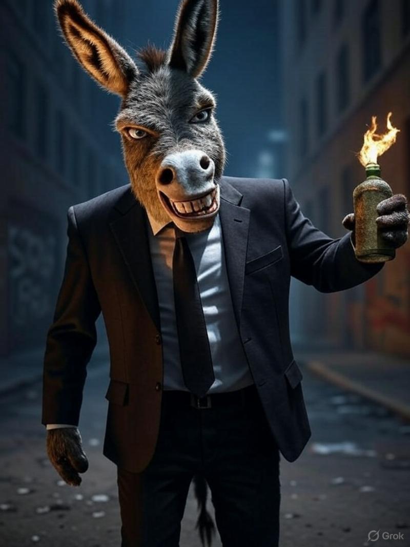NextImg:‘Lower the Temperature!’ Cries the Mob Lighting Molotov Cocktails