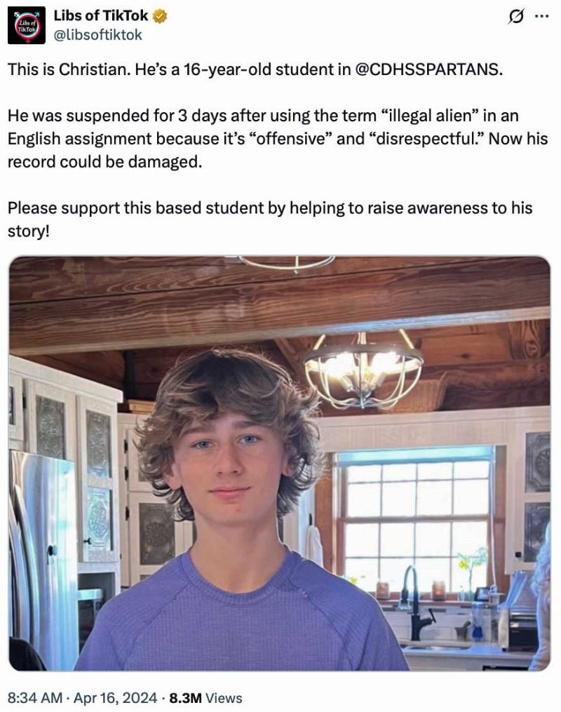 NextImg:A school defending illegal aliens admits error