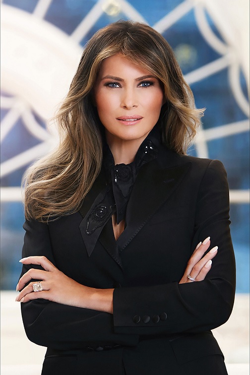Melania’s new portrait 