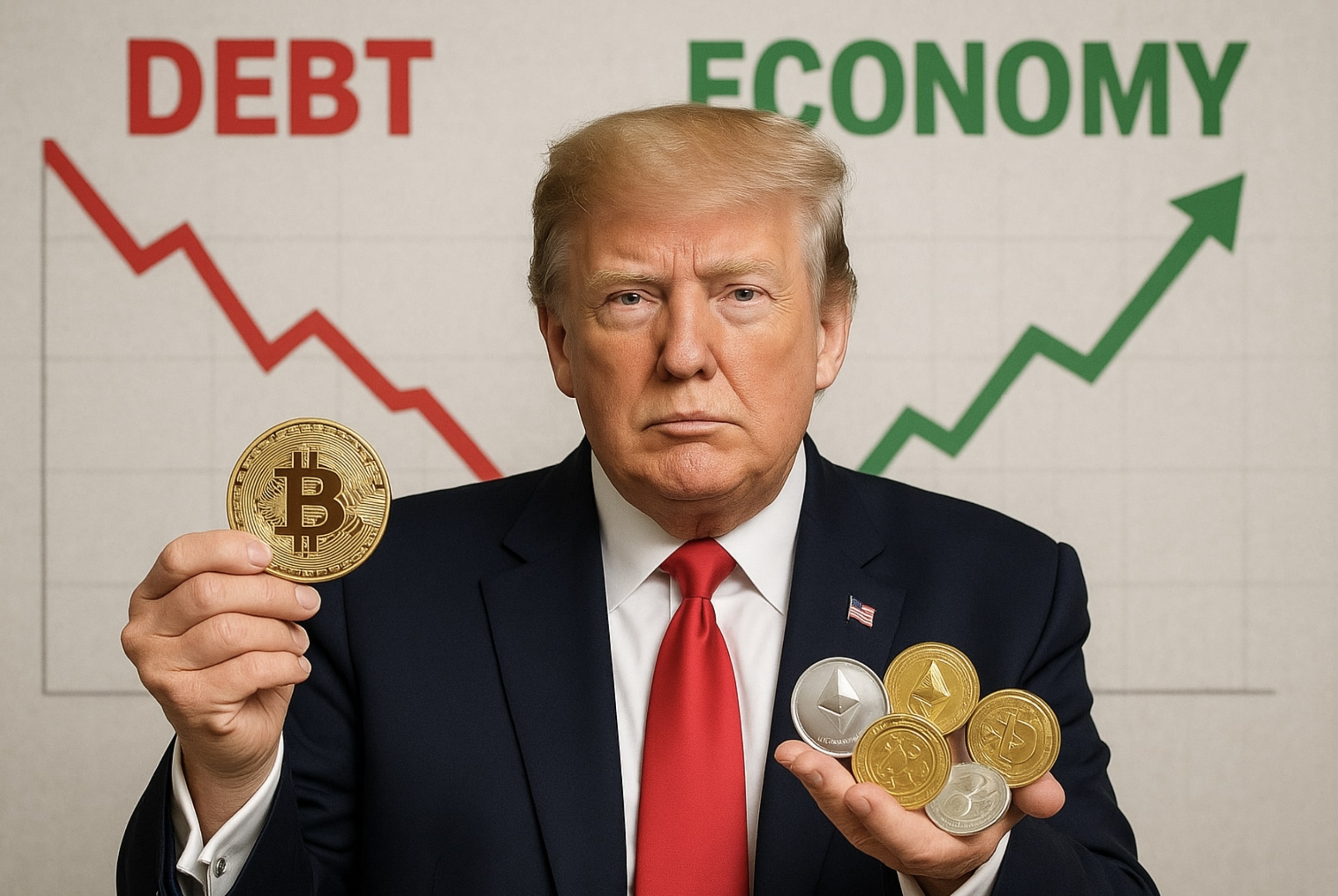Trump’s Crypto Revolution: How Long Awaited Policies Might Rescue America from Its Debt Abyss