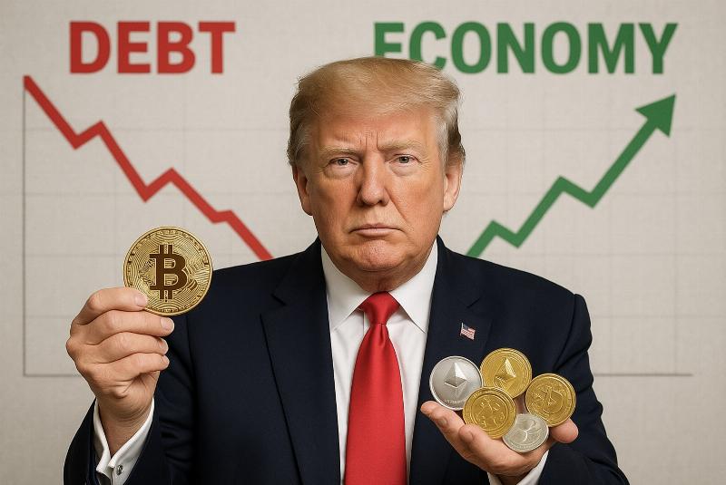 NextImg:Trump’s Crypto Revolution: How Long Awaited Policies Might Rescue America from Its Debt Abyss