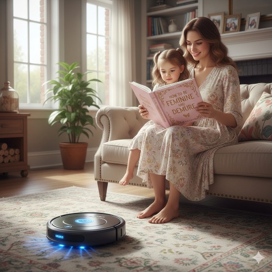 AI and robots may make women happier