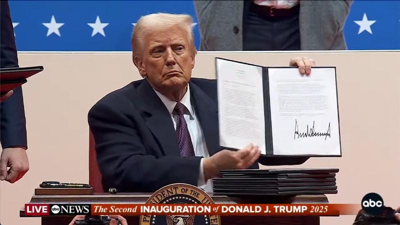 NextImg:President Trump issues exciting executive orders and pardons