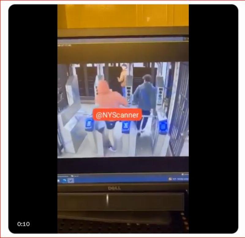 NextImg:In New York's subway, another callous attempted murder as man is pushed in front of moving train