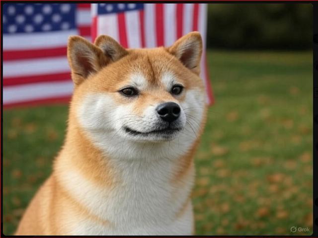 DOGE dog illustration