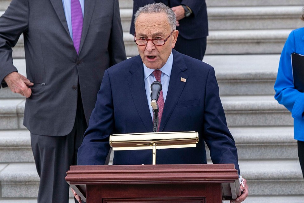 Why is Chuck Schumer on the outs?