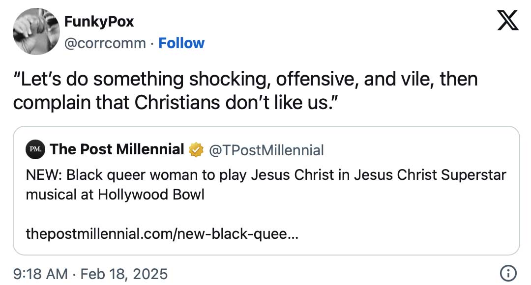 Jesus Christ Superstar goes queer