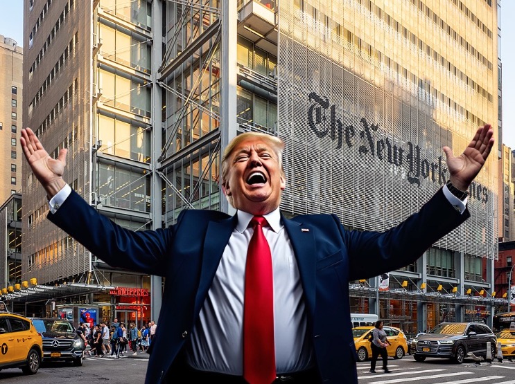 The New York Times’s Trump obsession means he’s responsible for leftist antisemitism