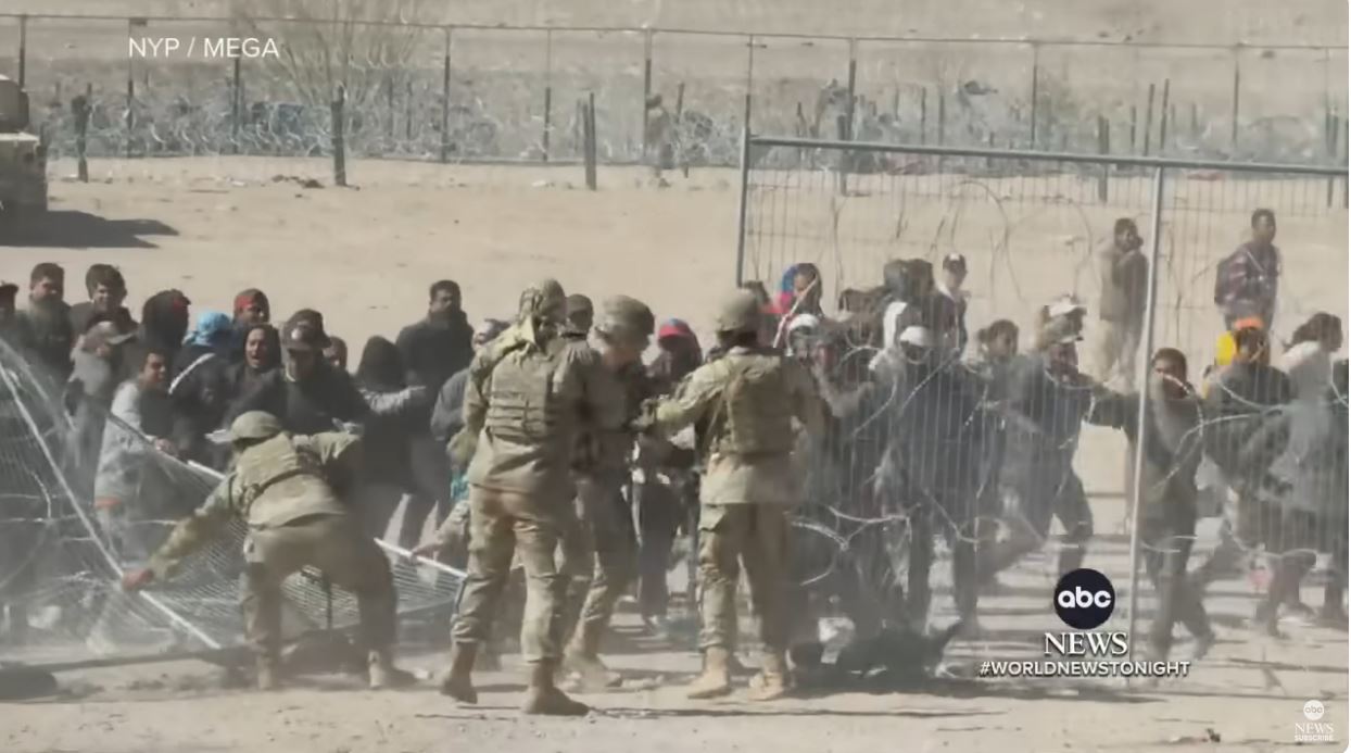 Judge releases illegals who charged through El Paso border fence 'on their own recognizance'