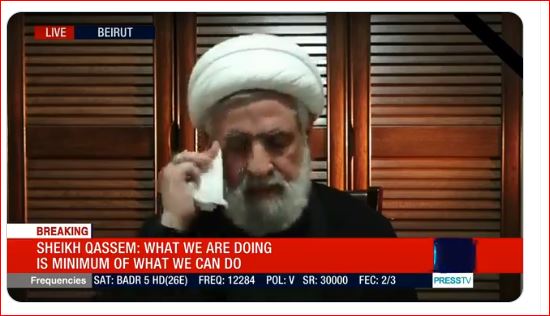 After a lifetime of promoting death and 'martyrdom,' at least one Hezb'allah boss decides he'd rather not be the next martyr