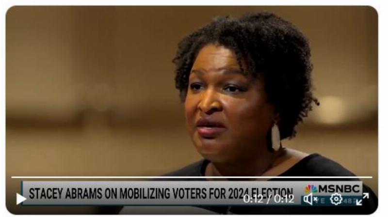 NextImg:Stacey Abrams calls opposition to DEI 'an attack on democracy'